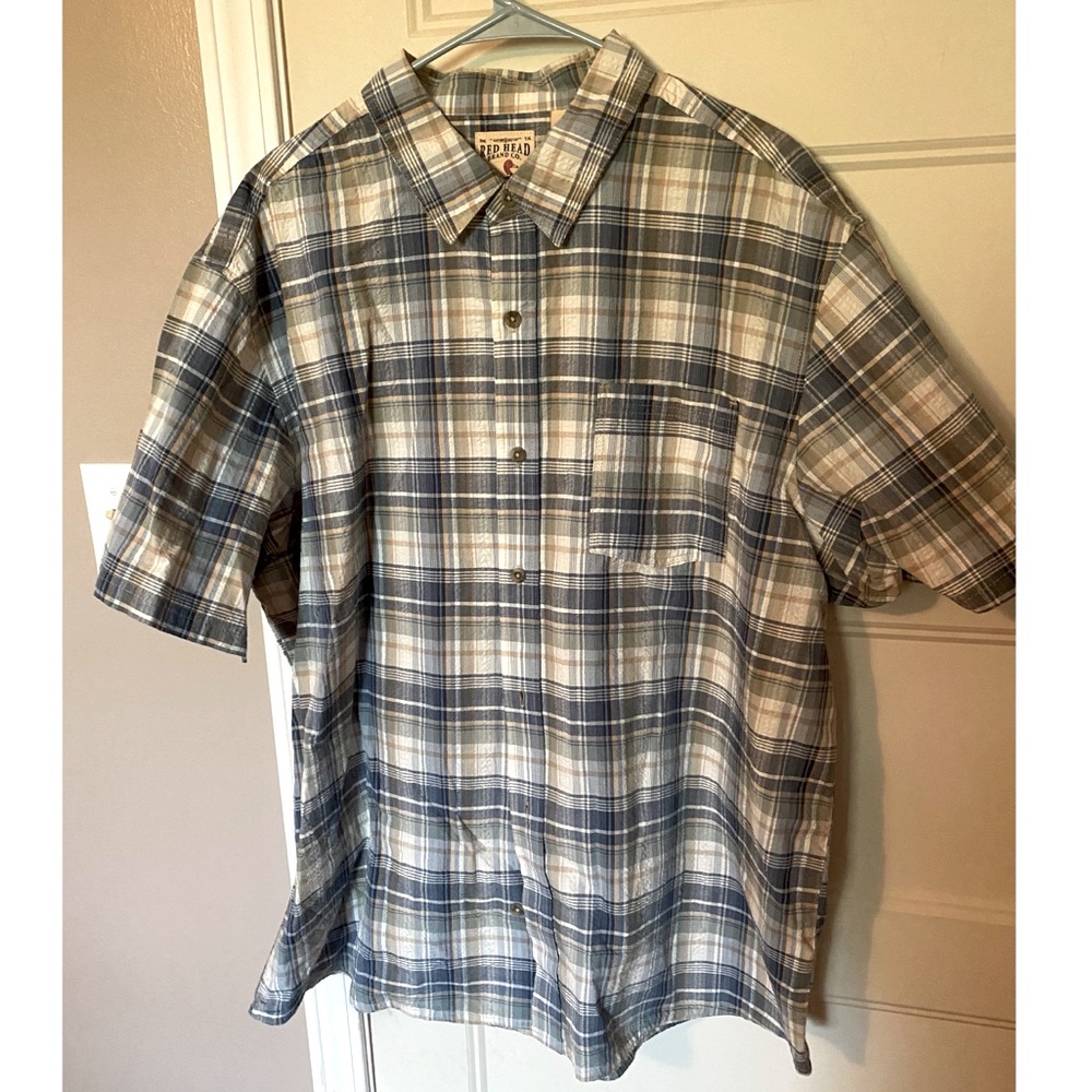 RedHead 2XL Casual Button Down ;